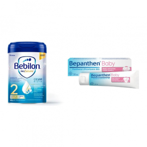 Zestaw Bebilon CESAR BIOTIK 2 3 szt. + 1 Bepanthen Baby 30g - zdjęcie produktu
