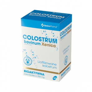 Xenico Pharma Colostrum bovinum Xenico, kapsułki, 60 szt. - zdjęcie produktu