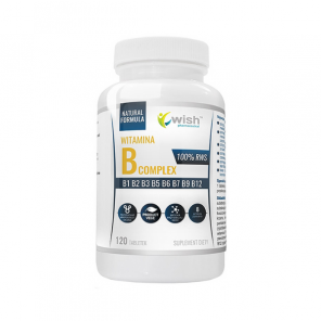 Wish Modulator Forte B12 + B6 + Biotyna + Kwas Foliowy, kapsułki, 120 szt. - zdjęcie produktu