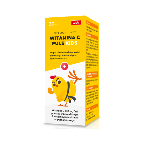 Witamina C PULS Kids, krople, 30 ml