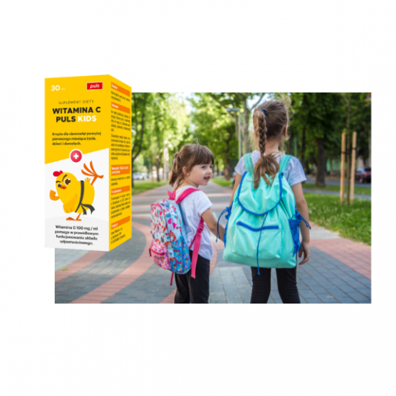 Witamina C PULS Kids, krople, 30 ml - zdjęcie produktu