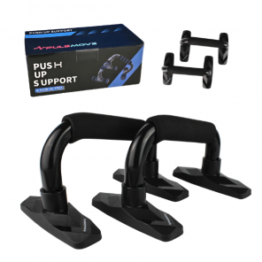PULSMOVE Push-up bars, Stalowe Paraletki do Pompek i gimnastyki. - zdjęcie produktu