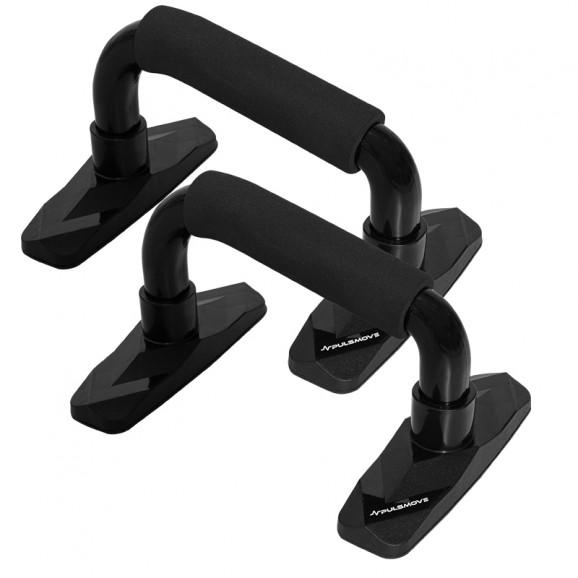PULSMOVE Push-up bars, Stalowe Paraletki do Pompek i gimnastyki. PULSMOVE Push-up bars, Stalowe Paraletki do Pompek i gimnastyki. - zdjęcie produktu