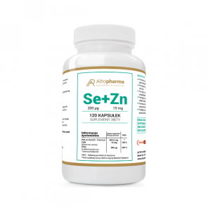 Altopharma Se + Ze, kapsułki, 120 szt. - zdjęcie produktu