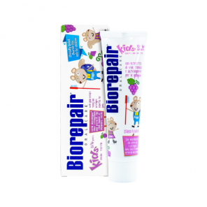Biorepair Kids, pasta do zębów dla dzieci 0-6 lat, smak winogrona, 50 ml - zdjęcie produktu