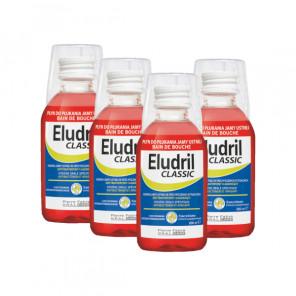 4x Eludril CLASSIC, płyn do płukania jamy ustnej, 200 ml - zdjęcie produktu