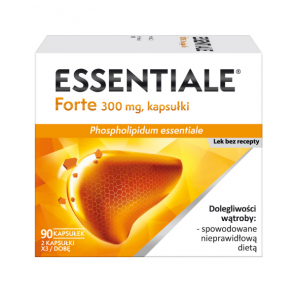 Essentiale Forte, 300 mg, kapsułki, 90 szt. - zdjęcie produktu