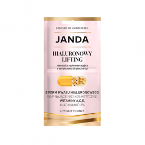 Janda Hialuronowy Lifting, maseczka do twarzy, 2 x 4 ml - zdjęcie produktu