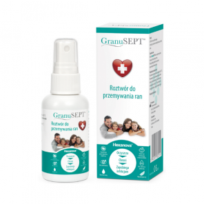 GranuSEPT, roztwór do przemywania ran, 60 ml - zdjęcie produktu