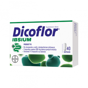 Dicoflor Ibsium, kapsułki, 40 szt. - zdjęcie produktu