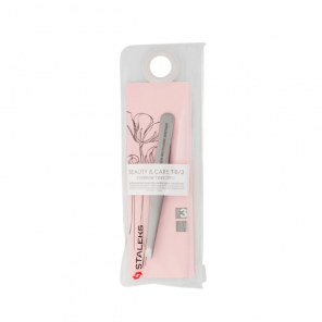 Staleks, pęseta do brwi szeroka skośna BEAUTY & CARE 10, Type 3, 1 szt. - zdjęcie produktu
