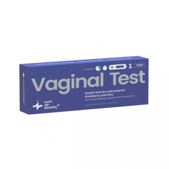 SamSięZbadaj, Vaginal Test, 1 szt. SamSięZbadaj, Vaginal Test, 1 szt. - zdjęcie produktu