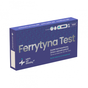 SamSięZbadaj, Ferrytyna Test, 1 szt. - zdjęcie produktu
