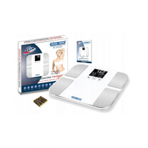 Tech-Med TM-WA002, waga łazienkowa biała, 1 szt. - zdjęcie produktu