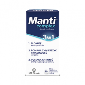 Manti Complex, tabletki do rozgryzania i żucia, 20 szt. - zdjęcie produktu