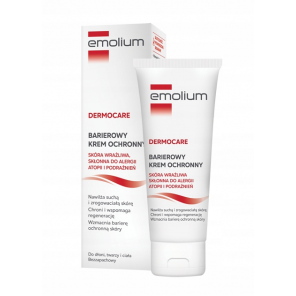 Emolium Dermocare, barierowy krem ochronny, 75 ml - zdjęcie produktu