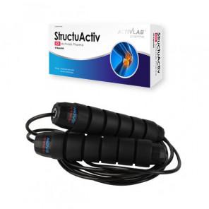 Zestaw PULSMOVE Stalowa skakanka do fizjoterapii + StructuActiv 500 Activlab, kapsułki, 60szt. - zdjęcie produktu