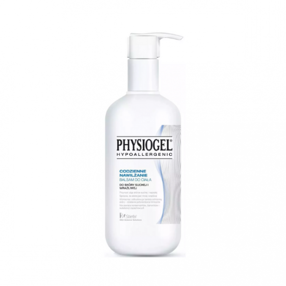 Physiogel Hypoallergenic, nawilżający balsam do ciała, sucha skóra i wrażliwa, 400 ml Physiogel Hypoallergenic, nawilżający balsam do ciała, sucha skóra i wrażliwa, 400 ml - zdjęcie produktu