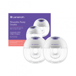 Lansinoh Hands-free, laktator elektryczny, podwójny, bezprzewodowy, 2 szt. - zdjęcie produktu