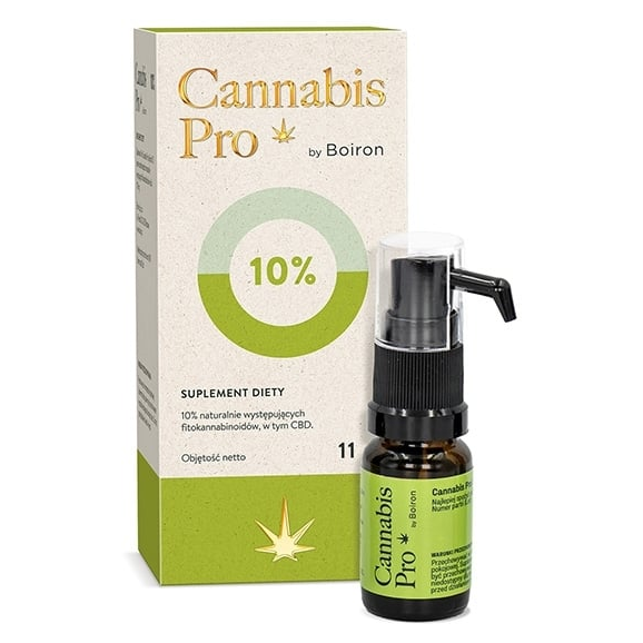 Boiron Cannabis Pro 10 %, olej, 11 ml Boiron Cannabis Pro 10 %, olej, 11 ml - zdjęcie produktu