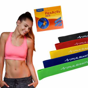 Zestaw PULSMOVE taśmy 5 szt. i FlexActiv EXTRA 30 sasz.ActivLab - zdjęcie produktu