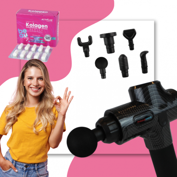 Zestaw Karbow 16,8V z 6 końcówkami + ActivLab Pharma, Kolagen Beauty, 30 kaps. - zdjęcie produktu