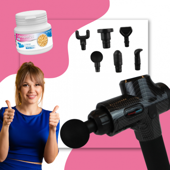 Zestaw Karbow 16,8V z 6 końcówkami + Activlab Pharma Osteoperos 1000, kapsułki, 100 szt. - zdjęcie produktu