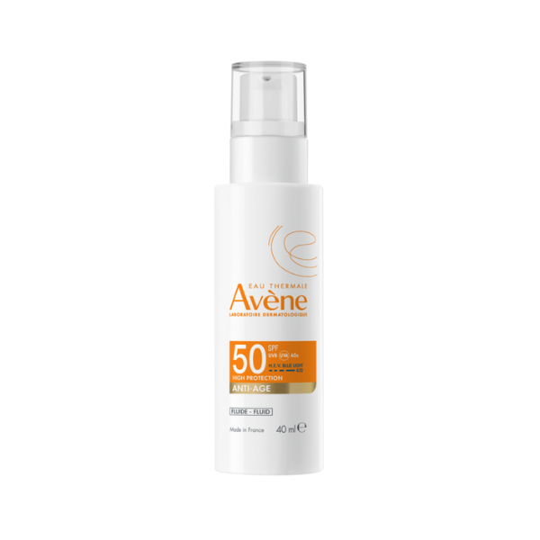 Avene Eau Thermale, fluid ochronny Anti-Age, SPF 50, 40 ml