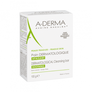 A-Derma, mydło dermatologiczne w kostce, 100 g - zdjęcie produktu