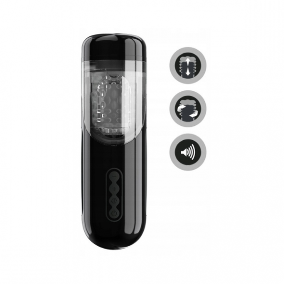 Masturbator Męski, Intensywna stymulacja. Automatyczny ruch Rotacyjny, zapewniający Nieporównywalne Doznania, 1 szt. - zdjęcie produktu