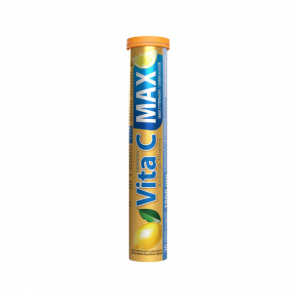 ActivLab Pharma Vita C Max, smak cytrynowy, tabletki musujące, 20 szt. - zdjęcie produktu