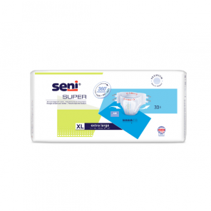 Seni Super, pieluchomajtki dla dorosłych, rozmiar XL, 30 szt. - zdjęcie produktu