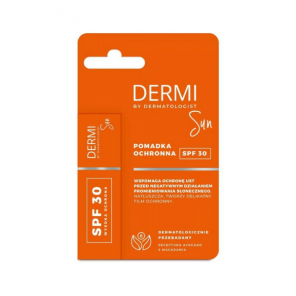 Dermi Sun, pomadka ochronna, SPF 30, 4,9 g - zdjęcie produktu
