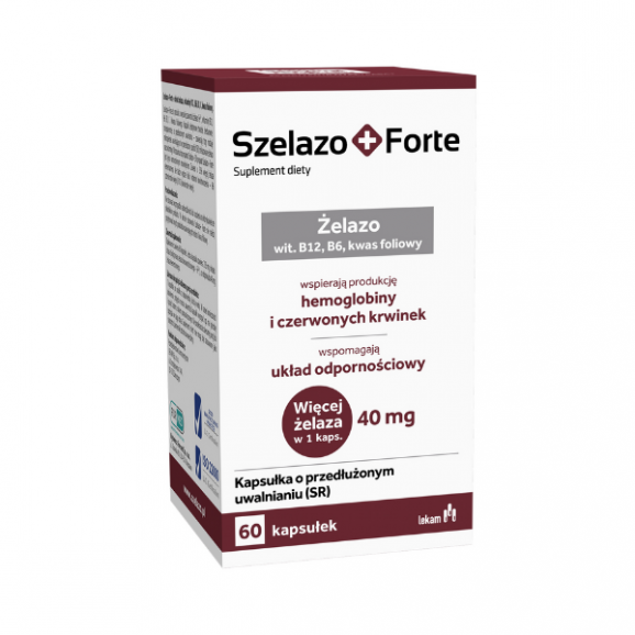 Szelazo+ Forte, kapsułki, 60 szt. - zdjęcie produktu