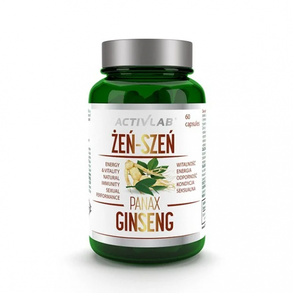 ActivLab Pharma Żeń-szeń, kapsułki, 60 szt. ActivLab Pharma Żeń-szeń, kapsułki, 60 szt. - zdjęcie produktu