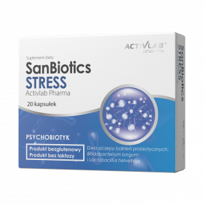 ActivLab Pharma SanBiotics Stress, kapsułki, 20 szt. - zdjęcie produktu