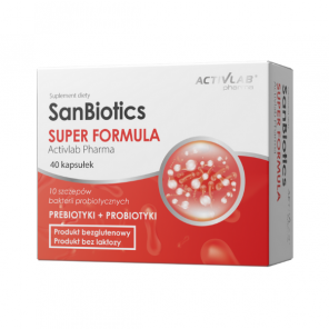 ActivLab Pharma SanBiotics Super Formula, kapsułki, 40 szt. - zdjęcie produktu