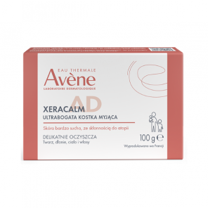 Avene Eau Thermale XeraCalm A.D, ultrabogata kostka myjąca, 100 g - zdjęcie produktu