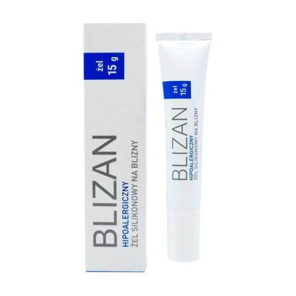 Blizan, żel silikonowy na blizny, 15 g Blizan, żel silikonowy na blizny, 15 g - zdjęcie produktu
