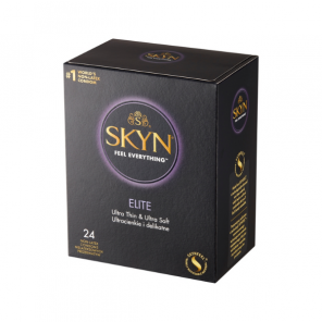 Unimil Skyn Elite, prezerwatywy nielateksowe, ultracienkie, 24 szt. - zdjęcie produktu