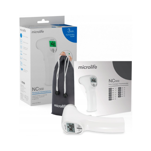 Microlife NC 300, termometr bezdotykowy na podczerwień, 1 szt.