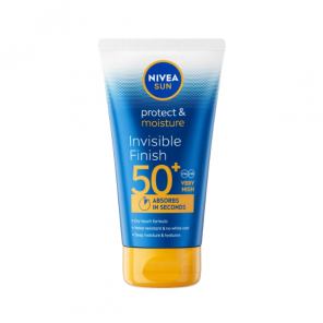 Nivea Sun Protect & Moisture Invisible Finish, balsam nawilżający do opalania, SPF 50+, 150 ml - zdjęcie produktu