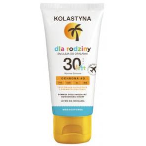 Kolastyna dla rodziny, emulsja do opalania, SPF 30, 80 ml - zdjęcie produktu