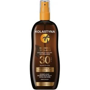 Kolastyna Ochrona i Opalanie, odżywczy olejek do opalania, SPF 30, 150 ml - zdjęcie produktu