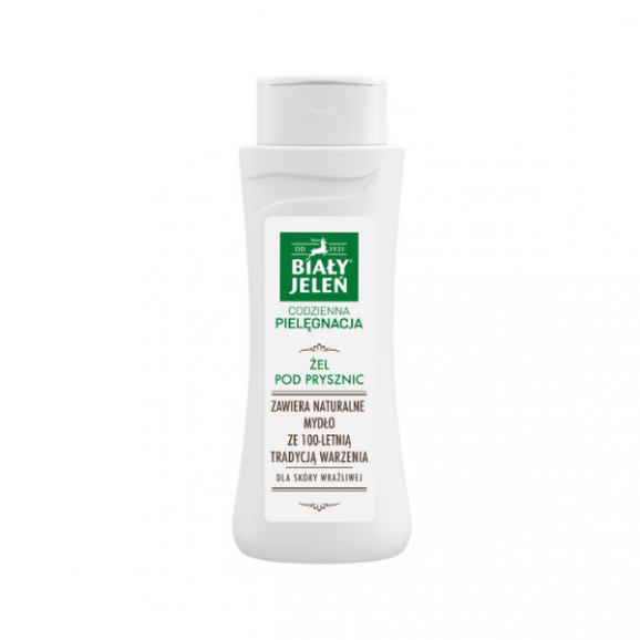 Biały Jeleń Codzienna Pielęgnacja, żel pod prysznic, 300 ml Biały Jeleń Codzienna Pielęgnacja, żel pod prysznic, 300 ml - zdjęcie produktu