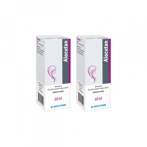 Zestaw 2x Alocutan, 20 mg/ml, aerozol na skórę, 60 ml, butelka - zdjęcie produktu