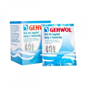 Gehwol Fussbad, sól ziołowa z lawendą do kąpieli stóp, 10x20 g, 1 szt. - zdjęcie produktu