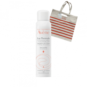 Zestaw Avene Eau Thermale, woda termalna do pielęgnacji twarzy i ciała, 150 ml + torba na zakupy - zdjęcie produktu