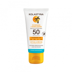 Kolastyna Ochrona i Nawilżenie, emulsja do opalania, SPF 50, 80 ml - zdjęcie produktu