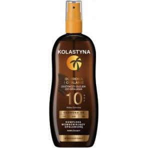 Kolastyna Ochrona i Opalanie, odżywczy olejek do opalania, SPF 10, 150 ml - zdjęcie produktu